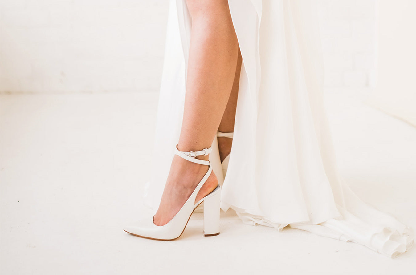 Buy Forever Comfort® Wedding Embellished Low Heel Bridal Shoes from Next