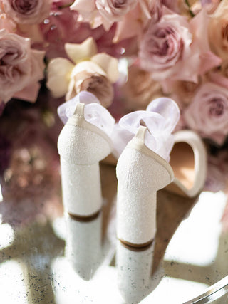 Wedge & Block Heel Wedding Shoes