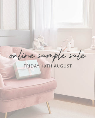 Online Sample Sale - Friday 19th August