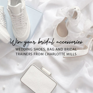 Instagram Giveaway! Win your wedding shoes, bag and bridal trainers