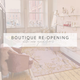 Reopening our Manchester Boutique