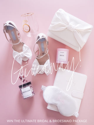 Win the ultimate bridal & bridesmaid package and your wedding shoes and bridal bag! Charlotte Mills x Team Hen Giveaway