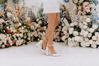 Bridal Block Heels - Exploring the Charlotte Mills Heel Heights