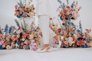 Why you should wear low heels on your wedding day