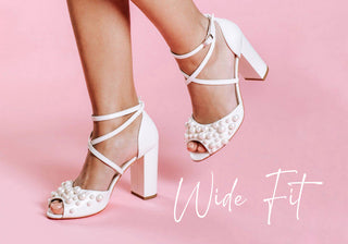 Wide Fit Wedding Shoes