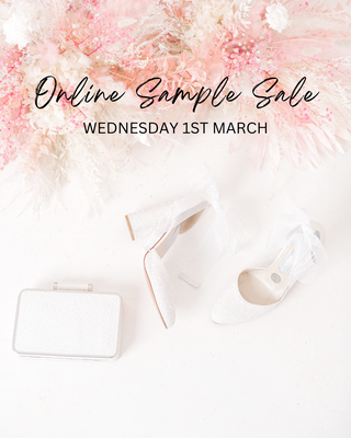 Online Sample Sale - Wednesday 1st March