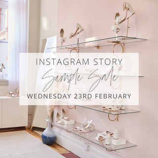 Sample Sale  | Instagram Story Virtual Sale | Wednesday 23rd February 2022