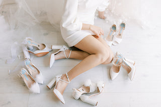 Discover the Wide Fit wedding shoe collection by Charlotte Mills