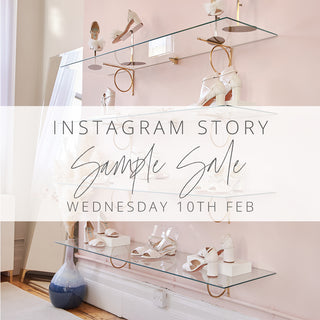 Virtual Sample Sale on Instagram Stories
