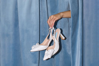 Charlotte Mills unveils new bridal shoe collection inspired by real brides and the rise of “something blue” for 2026 weddings