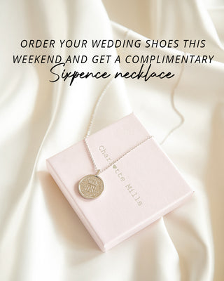 Receive a complimentary sixpence necklace when ordering this weekend!