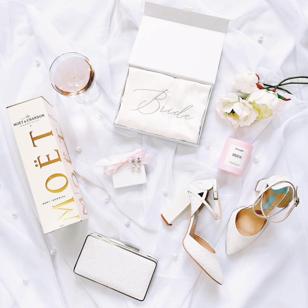 Win your Charlotte Mills Bridal Shoes and Bag | Luxury morning of the wedding gift package