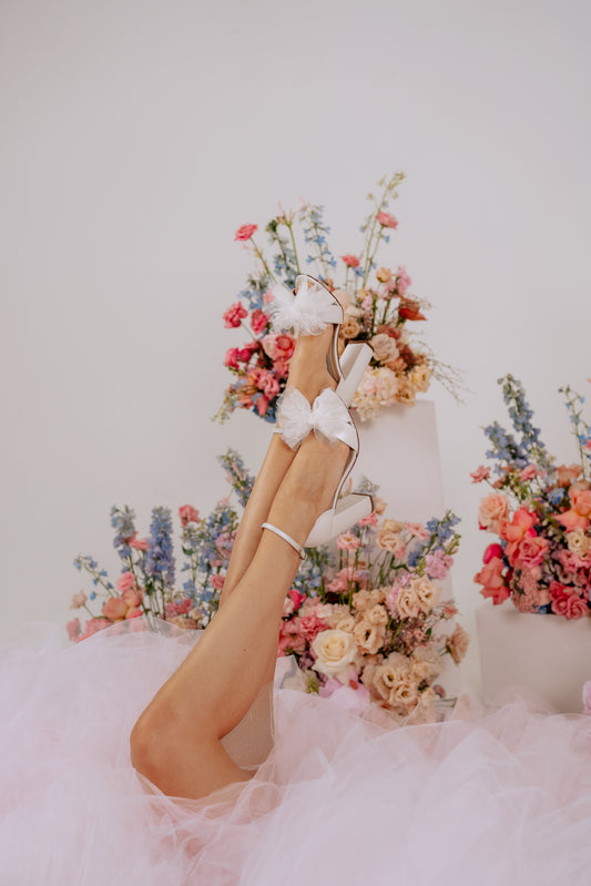 Bow Wedding Shoes
