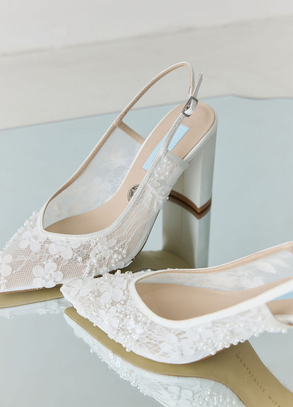 Mesh Bridal Shoes