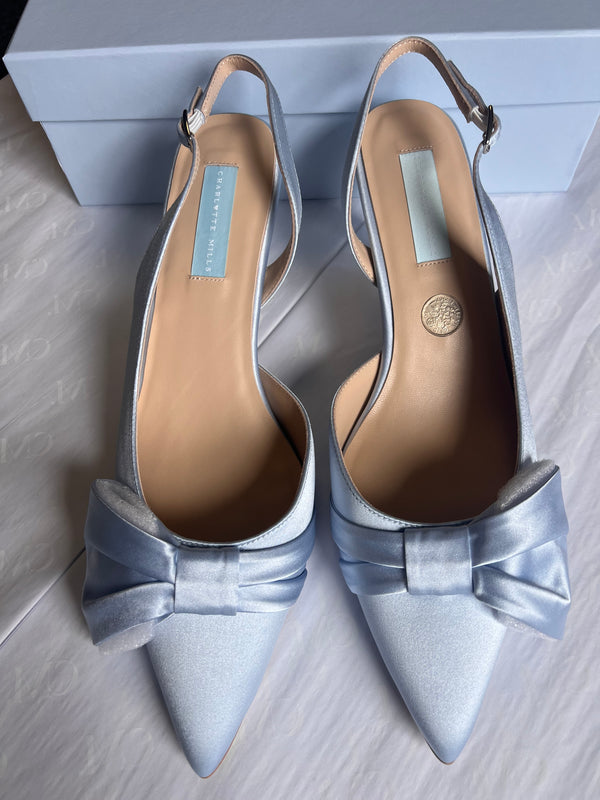 Mia Blue Mid Wide Fit UK8 - Outlet 12