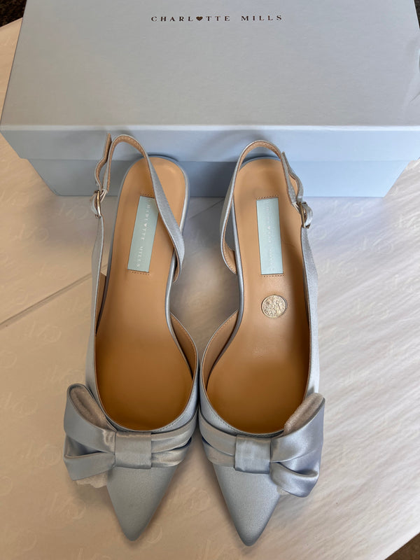 Mia Blue Mid Wide Fit UK6 - Outlet 40
