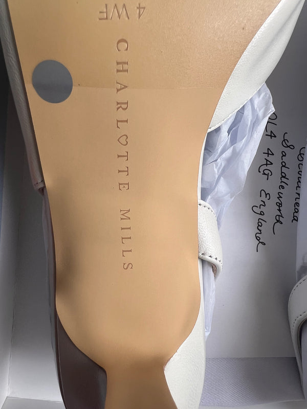 Mia Pearl Mid UK4 Wide Fit - Outlet 48
