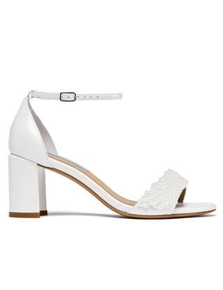 Charlotte Mills Katie Pearl Embellished Bridal Sandal