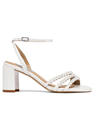 Charlotte Mills Lau Pearl Embellished Bridal Sandal