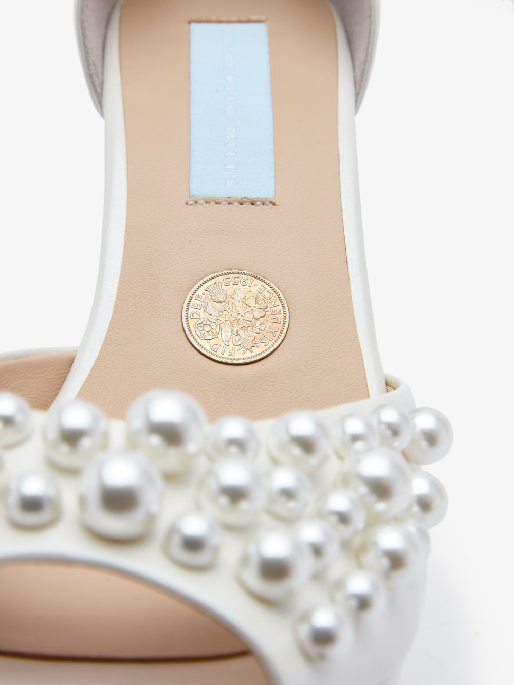 Ivory Wedding Shoes | Bridal Shoes in Ivory by Charlotte Mills Ivory Wedding Shoes | Bridal Shoes in Ivory by Charlotte Mills