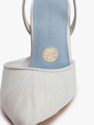 Paisley Pleated Point Toe
