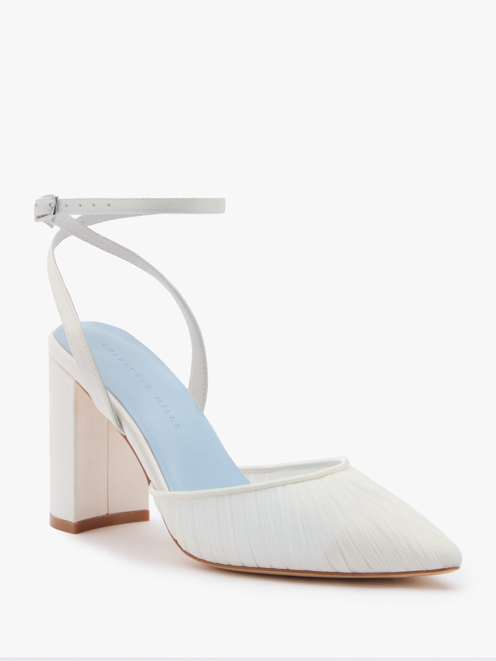 Paisley Pleated Point Toe