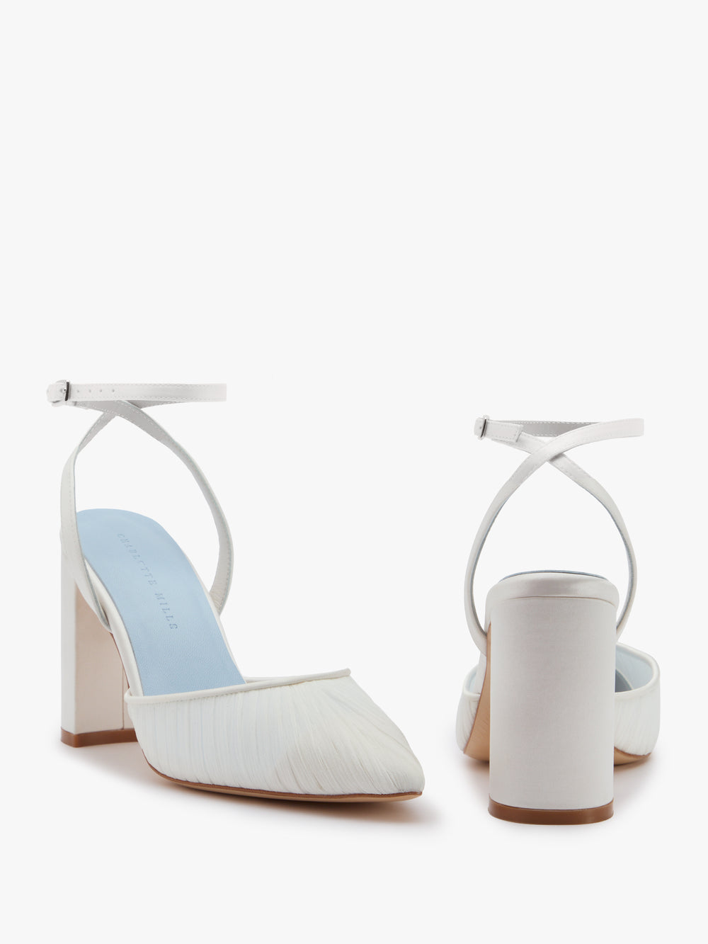 Paisley Pleated Point Toe