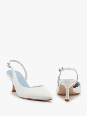 Paloma Satin Slingback