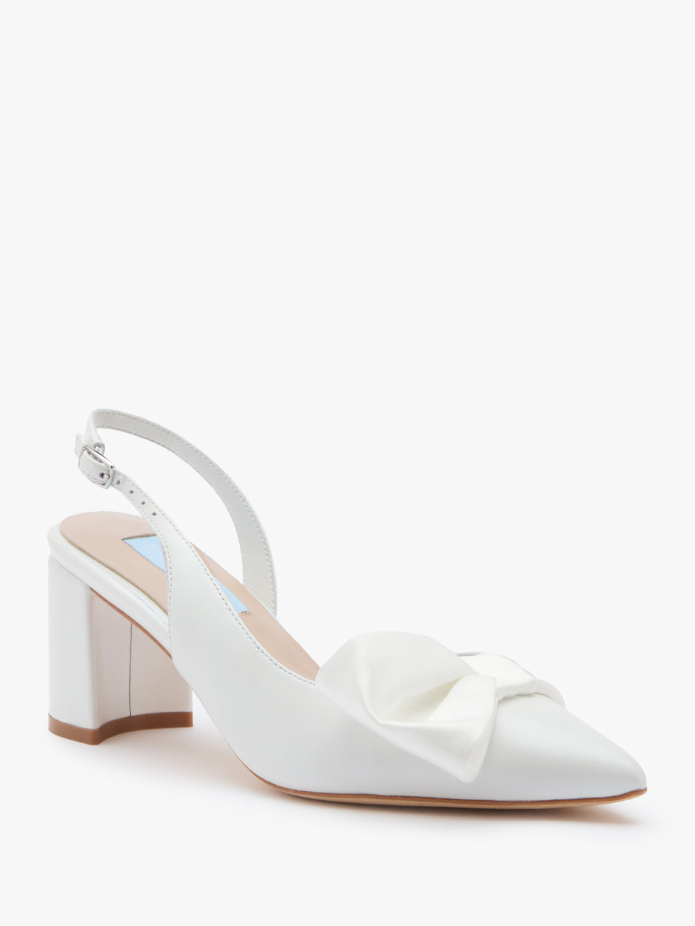 Pia Mid Height Bow Slingback