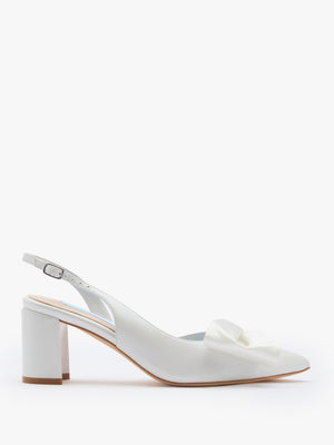 Pia Mid Height Bow Slingback