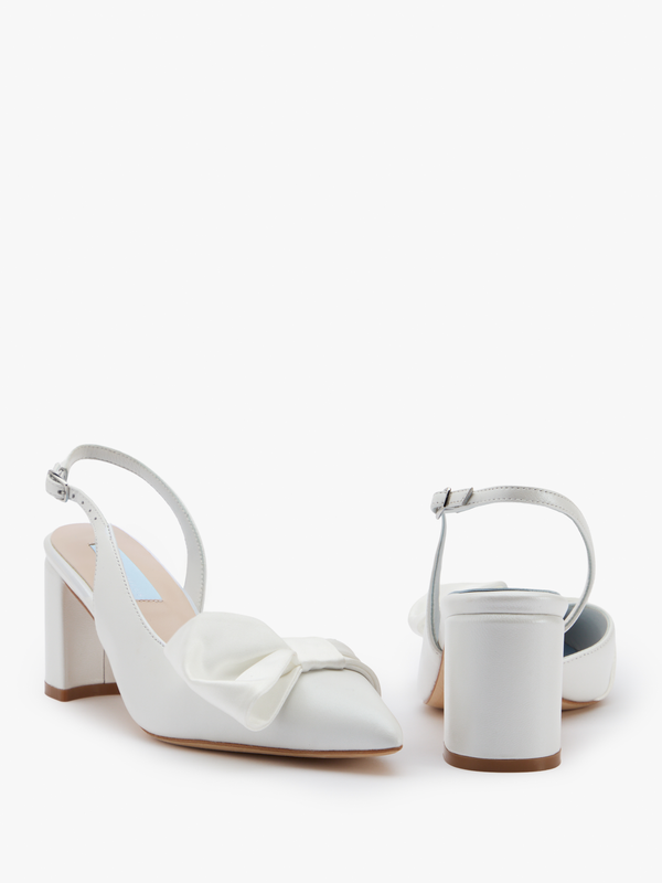 Pia Mid Height Bow Slingback