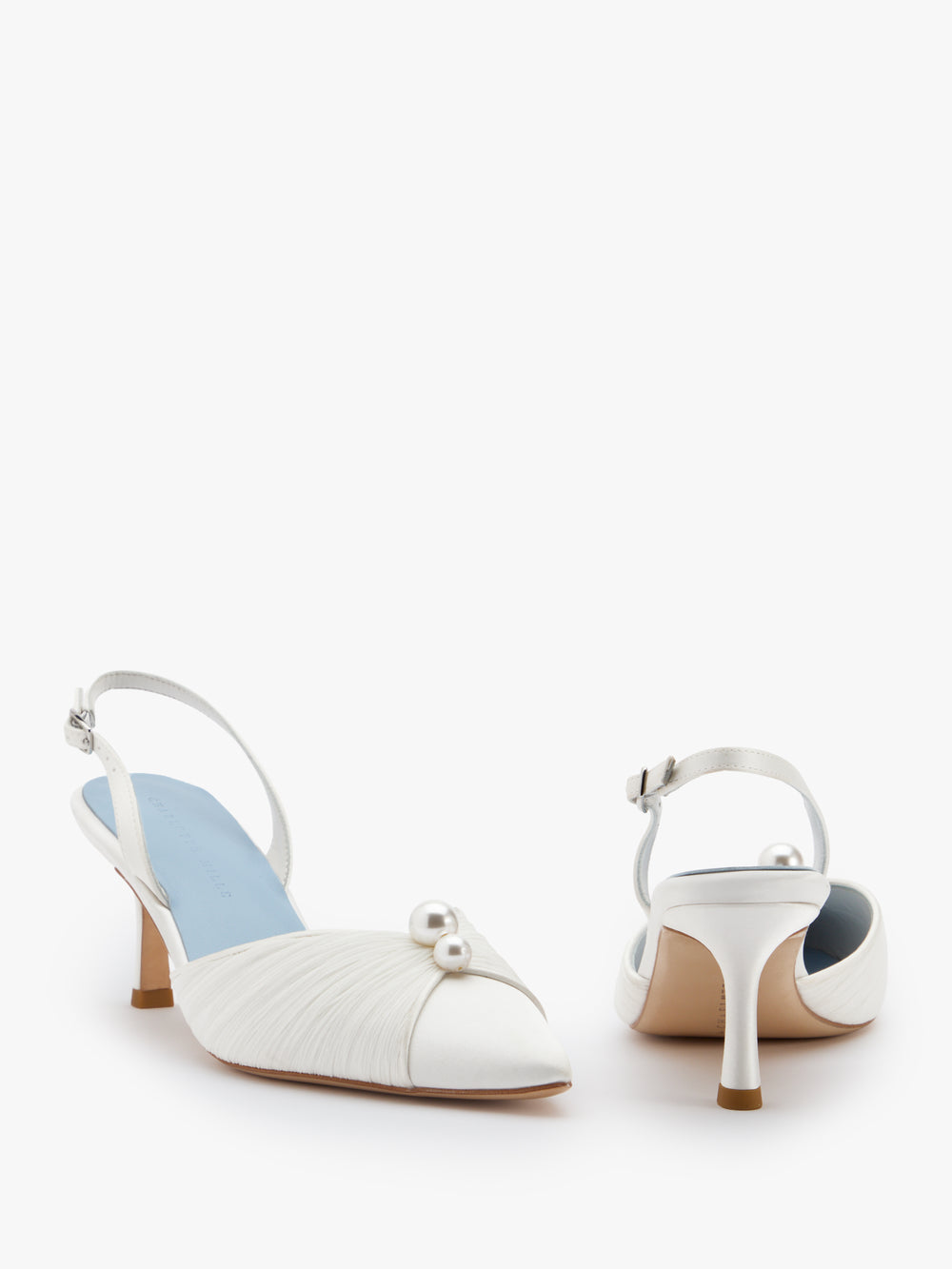 Poppy Pleat & Pearl Detail Point