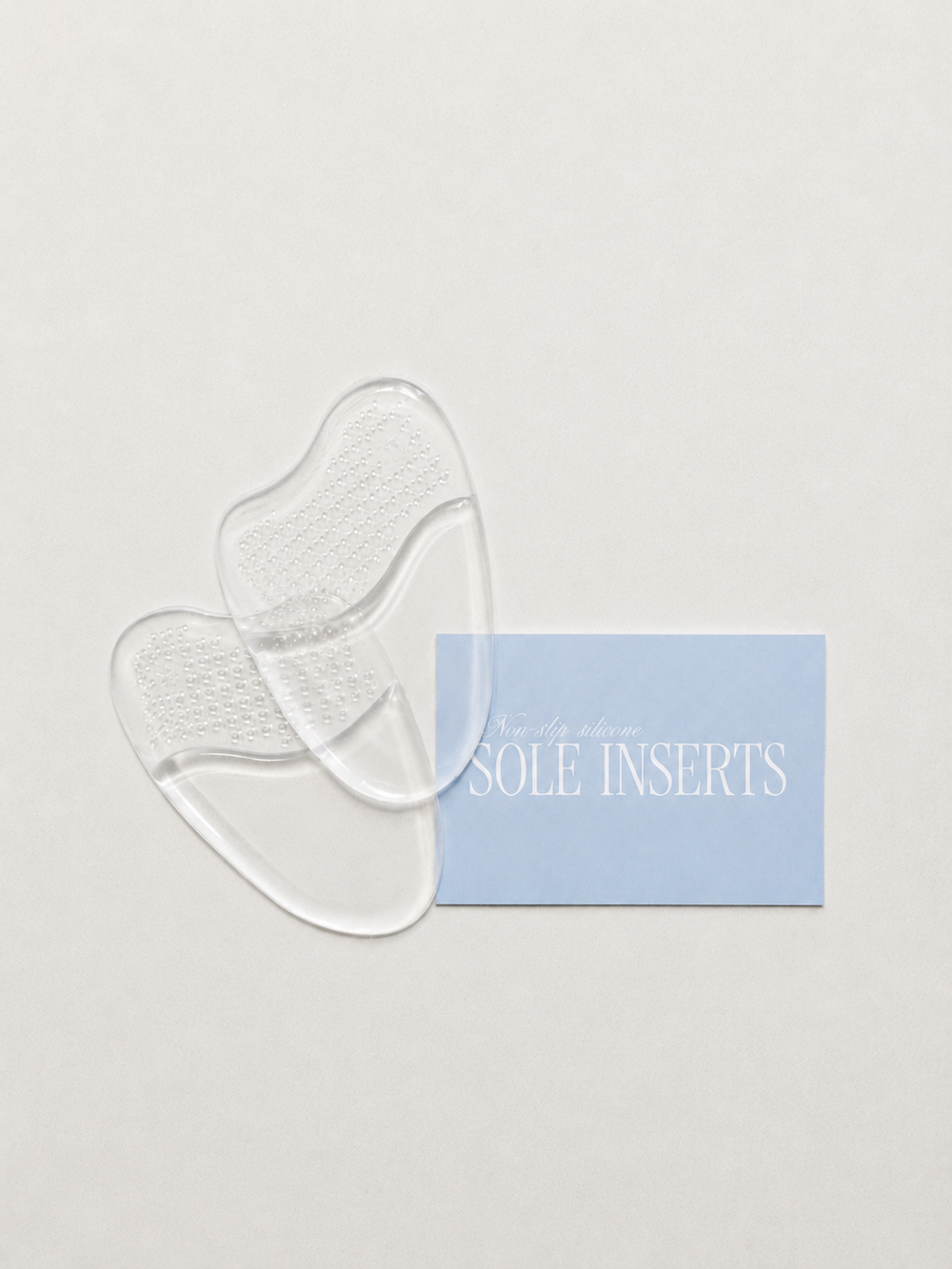 Silicone Sole Inserts - Closed Toe Shoes