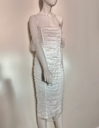 Rouched Pearl midi - SS172