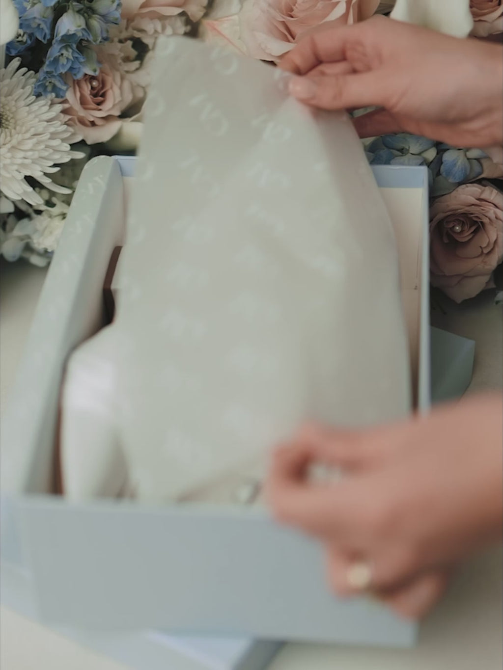 CHARLOTTE MILLS MIA PEARL FLAT BRIDAL SHOE WITH SATIN BOW TRIM