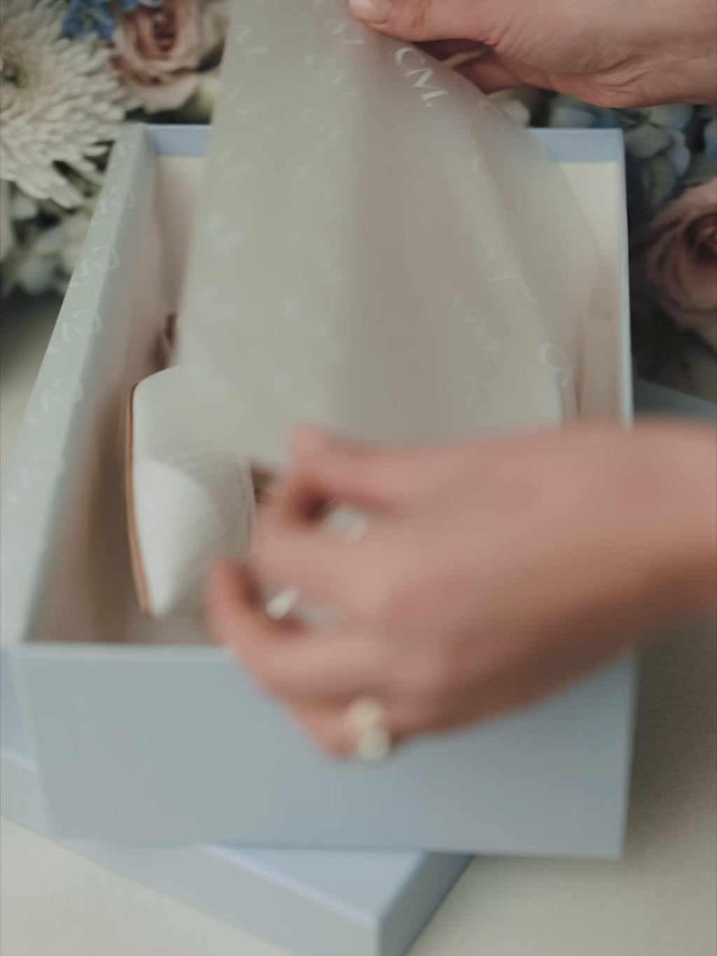 CHARLOTTE MILLS OLIVE IVORY PLEATED TULLE POINT TOE SLINGBACK BRIDAL SHOE